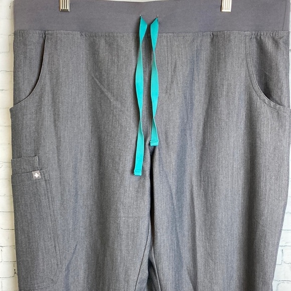 Figs Gray Straight Leg Pants - Picture 6 of 16